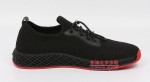 361-002 黑红 时尚飞织运动风男单鞋
