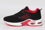 202-284 黑红 时尚飞织运动女单鞋