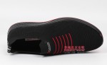379-004 黑红 时尚飞织运动风男单鞋