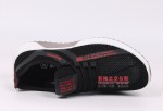 373-007 黑红 时尚飞织运动风男网鞋