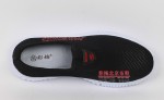 251-055 黑 休闲时尚飞织男网鞋