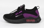 251-051 黑紫 休闲时尚飞织女单鞋