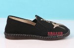 168-038 黑色 中国风【关公】潮流舒适男单鞋