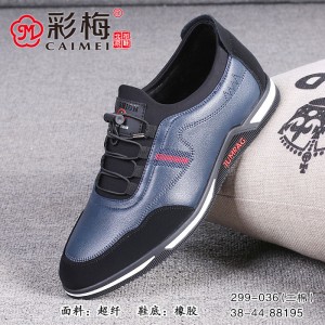 299-036 兰 【二棉】 潮流舒适男棉鞋