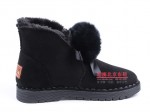 509-011 黑 【大棉】 时尚保暖舒适雪地靴