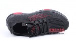 186-120 黑红 时尚优雅运动飞织女单鞋