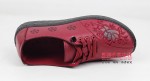 090-060 红色 中老年舒适软底女单鞋