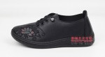090-059 黑色 中老年舒适软底女单鞋