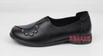081-125 气质黑 时装平底优雅女单鞋