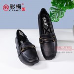 552-023 黑  舒适柔软时尚女单鞋